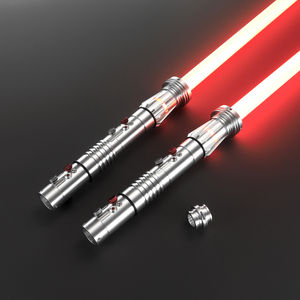<span class=keywords><strong>Sabre</strong></span> <span class=keywords><strong>laser</strong></span> en métal LGT Sith Lord Darth Maul, lame en polycarbonate, effets de flash lors du choc et d'effets de verrouillage - Product Image 2