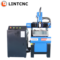 Traitement de l'acier bureau CNC routeur cadre en fonte 3030 4040 6060 2.2kw système de refroidissement par eau pierre métal bois fraisage CNC 4060