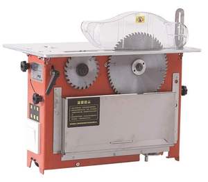 Sierra de mesa deslizante manual sin polvo con función de elevación horizontal Sierra de mesa de madera compuesta <span class=keywords><strong>Ideal</strong></span> para carpintería - Product Image 6