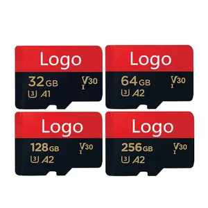 Storage Cards A Grade Quality 4Gb 8Gb 16Gb 32Gb 64Gb 256gb C10 U3 V30 High Speed Fast Shipping Sd Card TF Card 128Gb For Camera