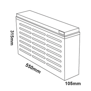 Mhb MR125-12 AGM VRLA Accumulateur à cycle profond Stockage solaire Gel plomb acide Borne avant Batterie 12V 125ah - Product Image 2