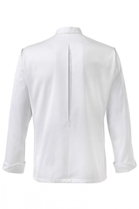 Veste de chef uniforme de travail unisexe pour homme et femme, manches longues, logo personnalisé, restaurant, hôtel, café, cuisine, cuisson - Product Image 3