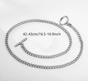 Collar con Cierre OT Chapado en Oro de 18K, Resistente al Agua, para Mujer, Collar de Acero Inoxidable de Moda 2026, Venta al Por Mayor - Product Image 6