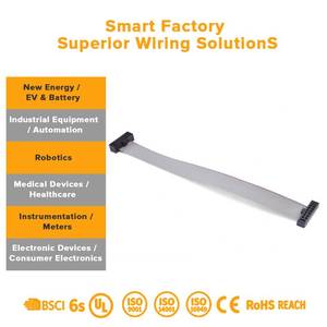 Hoogspannings koperen geleiderkabel aansluitkabelboom PBT isolatie 120mm voor computer IoT netbewaking - Product Image 3