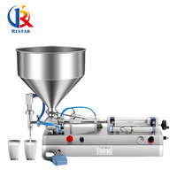 Machine de remplissage pneumatique à piston pour mayonnaise, pâte de tomate, miel, crème cosmétique, dentifrice et pommade – Meilleures ventes