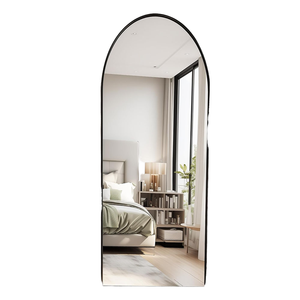 Nhà Máy Bán buôn sang trọng trang trí nội thất gương kích thước lớn vòm thẩm mỹ phòng trang trí nội thất đầy đủ chiều dài nhôm sàn gương - Product Image 1