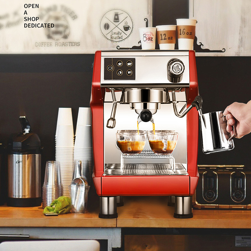 Wholesale 220 Volt Italian Espresso Coffee Machine - 15 Bar Pressure,  Semi-Automatic, Stainless Steel - Ideal for Coffee Shops