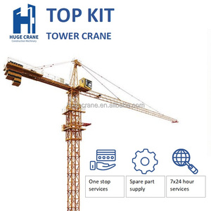 Modèles de grues à <span class=keywords><strong>tour</strong></span> HUGECRANE d'<span class=keywords><strong>occasion</strong></span> réglables, capacité de 12 tonnes, moment de levage de 2500 kN.m, hauteur de travail de 60 m, tours énergétiques - Product Image 2