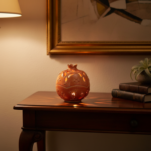 Bougeoir en céramique Design élégant de lanterne et de pot pour la décoration intérieure - Product Image 3