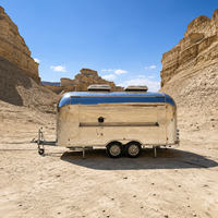 Promotion : Remorque alimentaire vintage en forme de cheval, Food Truck, Chariot à glaces, Bar à bière mobile avec cuisine complète pour la restauration de rue