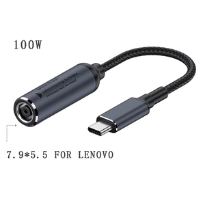 อะแดปเตอร์แปลงไฟ PD 100W DC เป็น Type C ขนาด 11 มม. x <span class=keywords><strong>4.5</strong></span> มม. สำหรับแล็ปท็อป โทรศัพท์ และแท็บเล็ต - Product Image 5