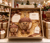 Porte-clés en peluche en forme de gland, pendentif doux en forme de noix pour la décoration de sac, cadeau de vacances, porte-clés en peluche en forme de gland fait sur mesure