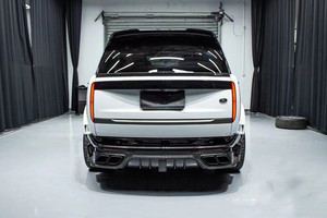 Kit de Carrocería de Fibra de Carbono Estilo MSY para Land Rover Range Rover, Carrocería Ancha con Difusor Delantero y Alerón, Nuevo - Product Image 4