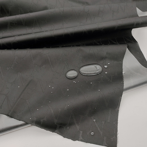 Vải Polyester Trong Suốt TPU Nhiều Lớp Chống Thấm Nước Áo Khoác Vải Bộ Nhớ Jacquard Polyester Vải Chắn Gió - Product Image 2