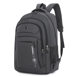 Mochila nueva con logotipo personalizado, mochila de viaje de negocios simple, mochila Oxford resistente e impermeable con logotipo. - Product Image 1