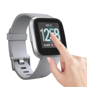 Pour <span class=keywords><strong>Fitbit</strong></span> <span class=keywords><strong>Versa</strong></span> <span class=keywords><strong>2</strong></span> protecteur d'écran garde couverture complète doux clair PMMA + PC 3D bord incurvé Film de protection - Product Image 5