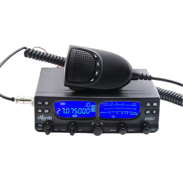 New Arrival S890 CB Mobile Short Wave Transceiver 24.5~30.105MHz SSB AM FM for Radio 50km Long Range USB Charged Walkie