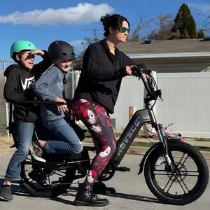 <span class=keywords><strong>Vélo</strong></span> <span class=keywords><strong>cargo</strong></span> <span class=keywords><strong>électrique</strong></span> familial pour 2-3 enfants et animaux de compagnie, tricycle <span class=keywords><strong>cargo</strong></span> <span class=keywords><strong>électrique</strong></span> grande capacité pour adultes - Product Image 4