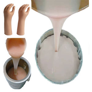Silicone liquido gomma Non tossico Silicone liquido gomma drago pelle Silicone per mani artificiali/gambe colata - Product Image 1