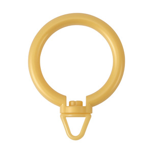 Yachuangxin Plastic <b>C</b>-Type <b>Clamp</b> Yellow Non-Adjustable Industrial <b>Clamp</b> - Product Image 1
