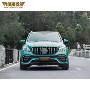 Kit carrosserie pour <span class=keywords><strong>Mercedes</strong></span> Benz <span class=keywords><strong>ML</strong></span> 2012-2015, mise à niveau GLE63 A-<span class=keywords><strong>MG</strong></span> 2020-2023, capot, calandre, pare-chocs avant et arrière, diffuseur d'ailes, embouts - Product Image 2