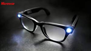 WAi4 Smart Glasses <b>Bluetooth</b> Calling Simultaneous Interpretation AI Voice Assistant Recording Music Play Strong Flashlight - Product Image 2