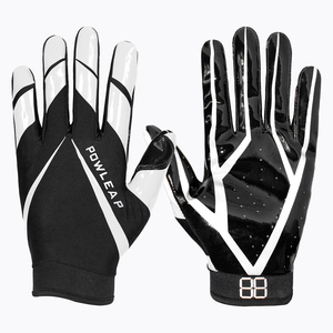 Gants de football d'<span class=keywords><strong>hiver</strong></span> épais professionnels à doigts complets avec impression en silicone personnalisée américaine, gants de football pour receveur, faible MOQ - Product Image 2