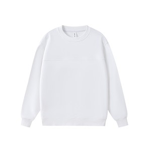 Unisex donna in bianco spugna personalizzato girocollo <span class=keywords><strong>felpe</strong></span> pullover invernali all'ingrosso con cappuccio multicolore - Product Image 6