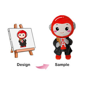 Vendita Calda di Giocattoli di Peluche Personalizzati a Basso MOQ, Design da Disegno, Logo Ricamato, Giocattoli Morbidi con Imbottitura in Cotone PP e Fodera in Rete - Product Image 4