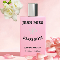Parfum unisexe JEAN MISS 100ML de haute qualité, Eau de Parfum florale fruitée rose avec une douceur longue durée, vaporisateur durable