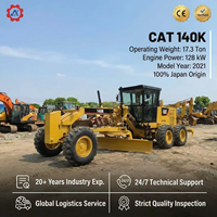 Nouvelle Arrivée : Niveleuse Caterpillar 140K d'occasion à prix avantageux avec moteur