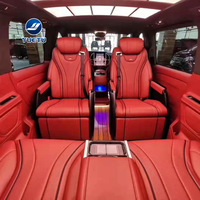 Nouveau style de siège de luxe modifié pour voiture, siège de capitaine avec accoudoir réglable pour Maybach Vclass Vito Metris W447 Sprinter Van Mpv Suv