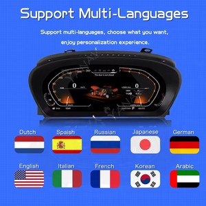 Système de cockpit virtuel de cluster numérique LCD Linux Compteur de vitesse Tableau de bord Carplay USB 1 an BMW Série 5 E60 E61 E63 E64 2004-2009 - Product Image 5