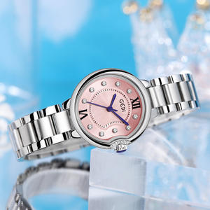 Nouvelle montre élégante de luxe légère, étanche, tendance, bracelet en acier, montre pour femmes, fabricant - Product Image 2