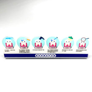 Model tampilan klinik gigi untuk menunjukkan penyakit periodalat-alat dan komunikasi antar gigi dalam renovasi mulut - Product Image 2