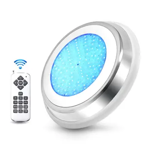 Luce per piscina a Led 12V Ip68 luce subacquea a Led riempita di resina Rgb luce per piscina interrata in acciaio inossidabile