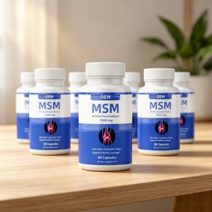 Prix d'usine – Capsules de Glucosamine, Chondroïtine et MSM en poudre de haute pureté pour la santé des articulations – Capsules de MSM - Product Image 4