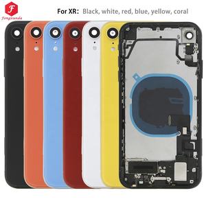 Стеклянная задняя крышка мобильного телефона для iphone 6 7 8 x xs xr 11 12 13 14 pro max корпуса телефона для iphone Задняя стеклянная крышка - Product Image 4