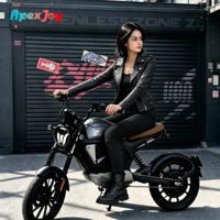 ApexJoy Tromox M03Q Elektrikli Motosiklet 2500W Yuvarlak Far Kahverengi Seleli İthalatçı Sözleşmeli Üretim