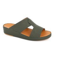 Sandales élégantes et modernes SHIKOL pour hommes, fabriquées à la main en Italie, en cuir véritable, fabricant de chaussures, pantoufles pour hommes du Golfe, sandales arabes pour hommes