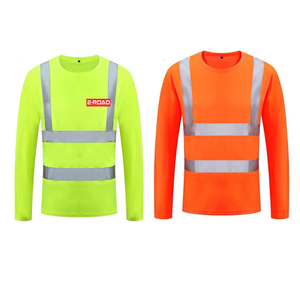 construcción naranja camisas de trabajo al por mayor con material  reflectante para mayor seguridad - Alibaba.com \u003cbr\u003e