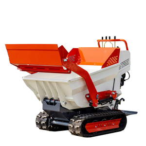 Produsen profesional grosir efisien Mini Crawler Dump truck Manual pengiriman cepat tanpa fungsi mengangkat - Product Image 5