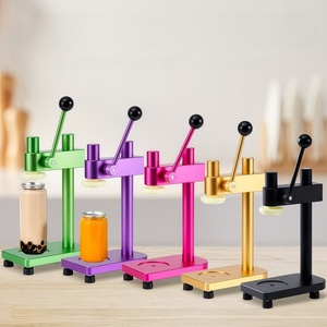 Piccola Macchina Manuale per Sigillare Lattine, per Bottiglie in PET e Succhi, Sigillatrice Portatile per Coperchi Facili da Aprire - Product Image 4