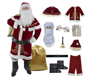 Decoración Navideña de Tela de Alta Gama con Diseño Único de <span class=keywords><strong>Santa</strong></span> <span class=keywords><strong>Claus</strong></span> - Product Image 1