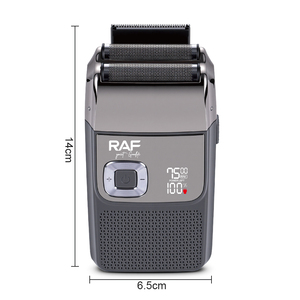 Afeitadora RAF 2 en 1 con Lámina, Recargable por USB, Batería de Litio, Recortadora de Barba Flotante, Portátil, para Aseo Personal Profesional - Product Image 3