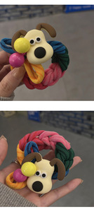Nouvelles attaches pour cheveux pour enfants, style mignon et adorable, élastiques, durables et épaissis, scrunchies tendance - Product Image 5