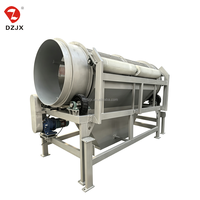 Nouvel arrivage DZJX : Tamiseur rotatif de compost, séparateur de sol, crible rotatif robuste pour roches, machine de criblage de sable à tambour GT1015