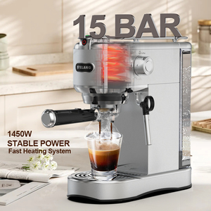 Cafetera Italiana Semiautomática de 15 Bares para Espresso y Cappuccino en Polvo para Restaurantes - Product Image 2