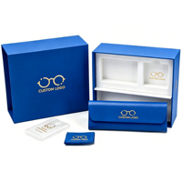 Ensemble d'étuis à lunettes en cuir PU de qualité supérieure Bestclean avec logo personnalisé, boîte d'emballage de luxe et chiffon en microfibre, service OEM ODM