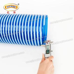 مصنع في الصين 3 4 6 8 بوصة 6 متر 12 متر طول أزرق PVC من أجل ري إندونيسيا مضخة مياه ثقيلة - Product Image 3